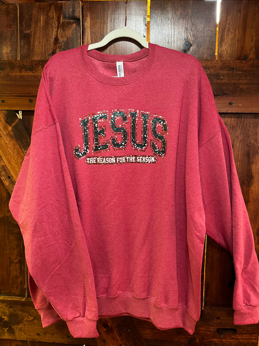 Jesus is the Reason for the Season Crewneck
