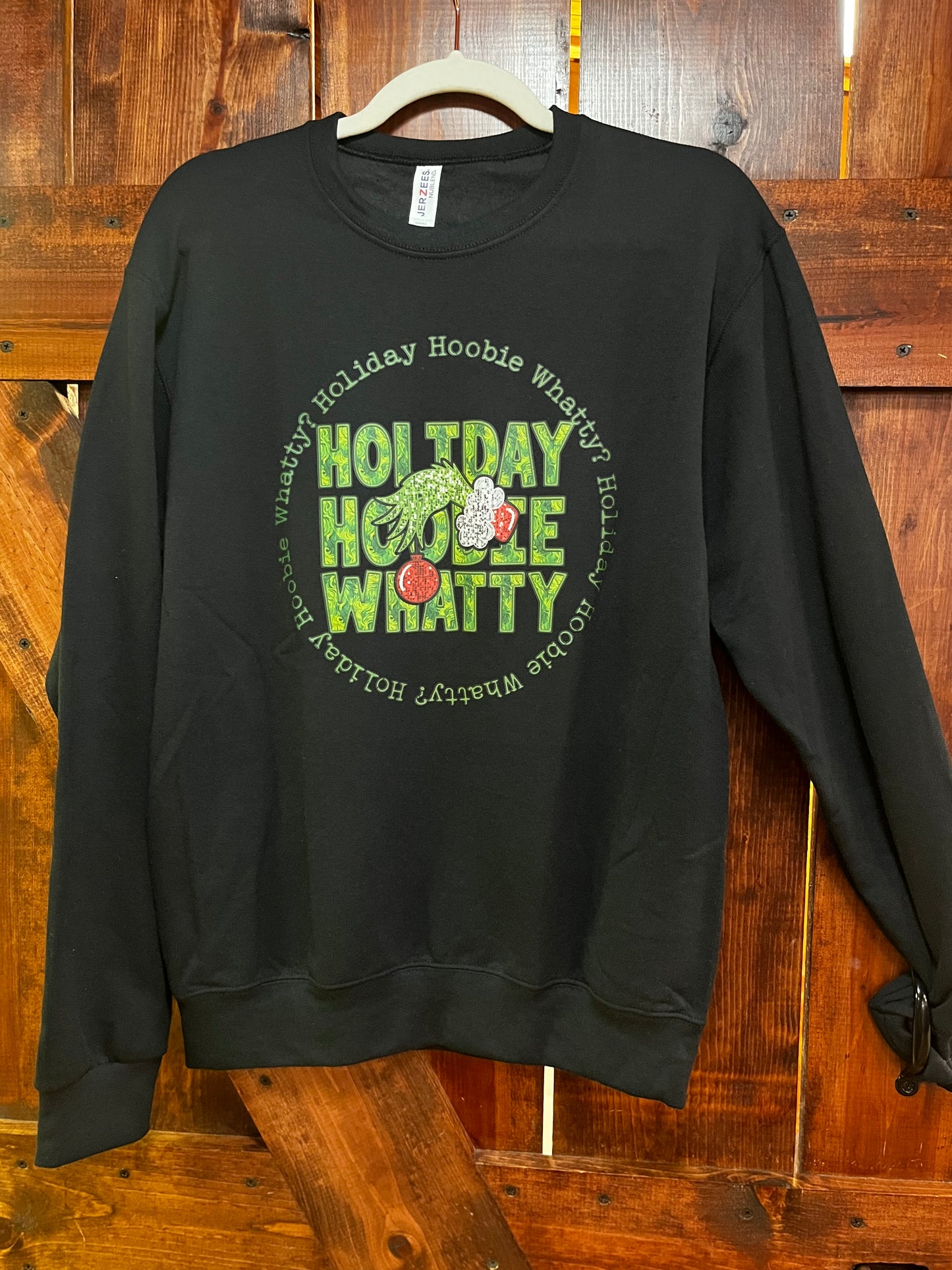 Holiday Hoobie Whatty Crewneck