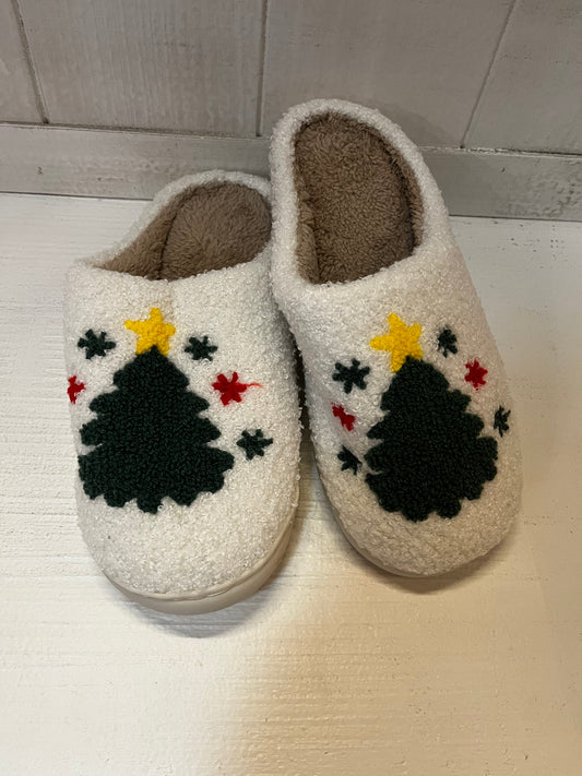 Christmas Tree Slippers