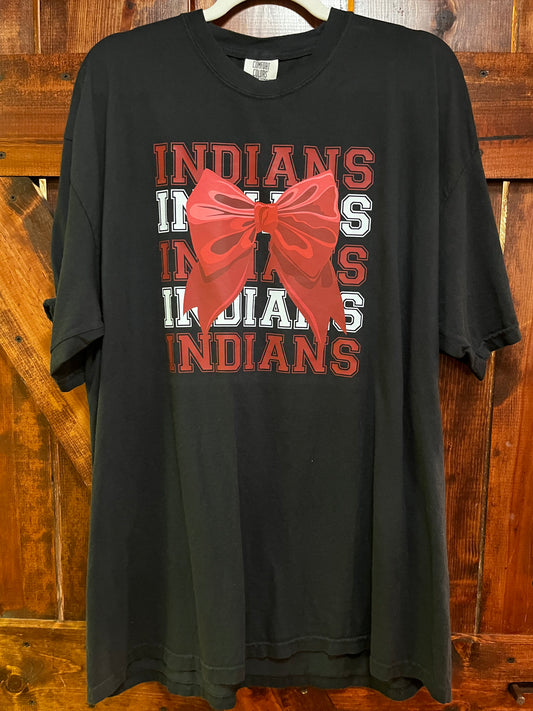 Indians Bow T-Shirt | SPIRITWEAR