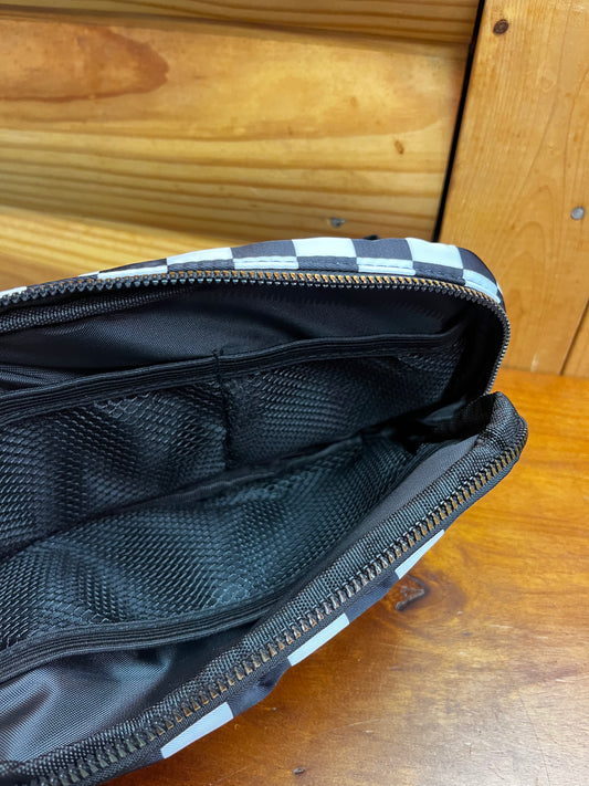 Checkered Belt Bag