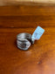 Cross Stamped Handmade Spoon Rings
