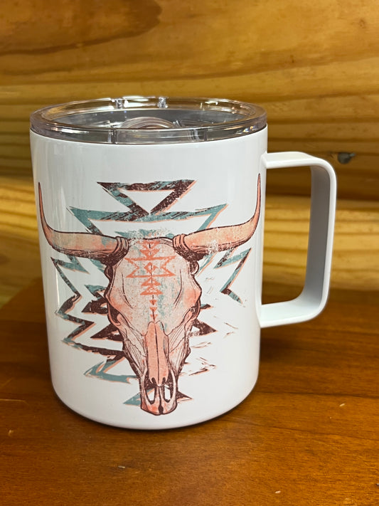 Aztec Bull Camp Mug