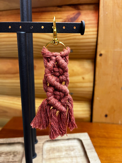Macrame Keychains | MULTIPLE COLORS