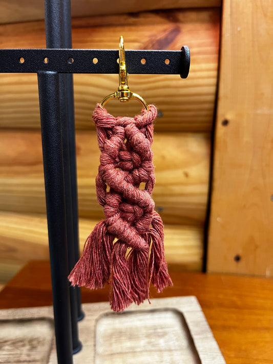 Macrame Keychains | MULTIPLE COLORS