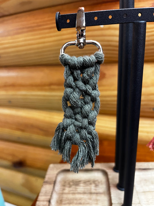 Macrame Keychains | MULTIPLE COLORS