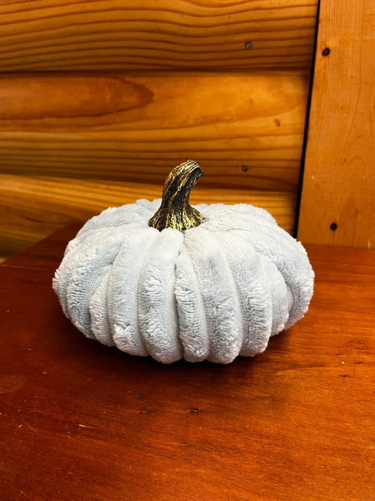 5.5" Plush Aqua Pumpkin