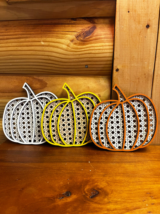 Rattan Boho Pumpkins | MULTIPLE COLORS & SIZES