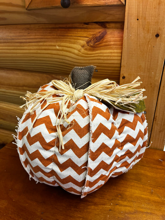 Large Quilted Pumpkin