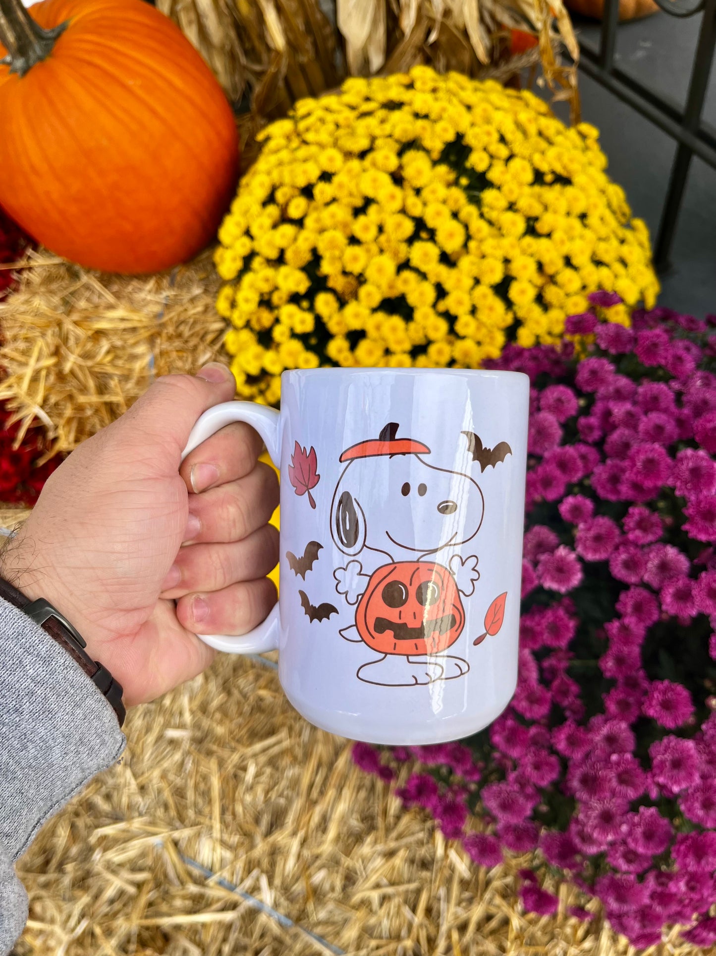 Halloween Pup Ceramic Mug