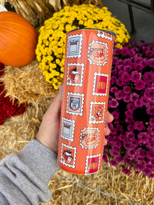 Stars Hallow Stamps 20oz Skinny Stainless Tumbler