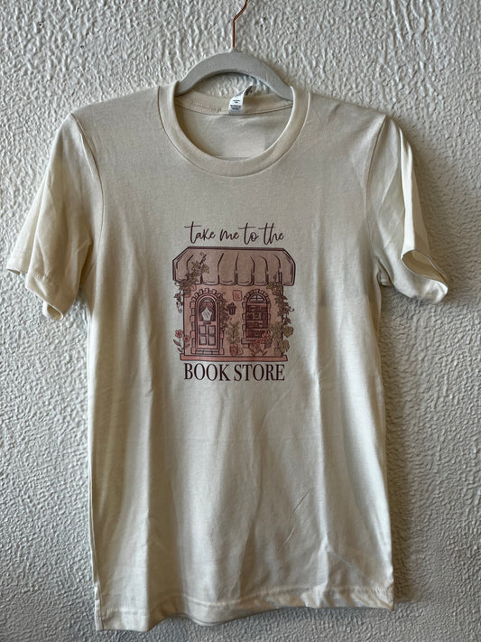 Take Me to the Book Store Tee