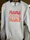 Retro Mama Smile Crewneck