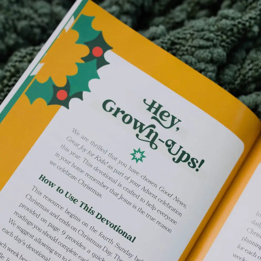 Good News, Great Joy For Kids | A Family Advent Bible Study