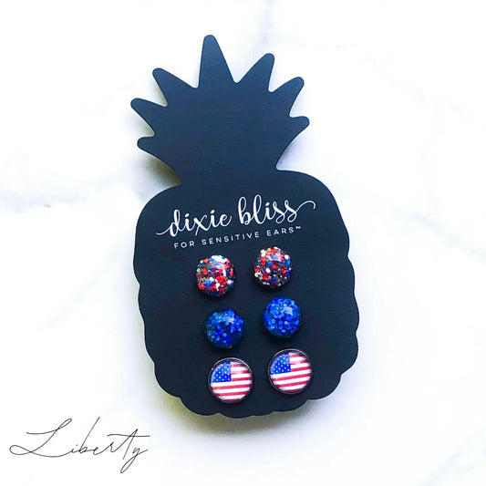 Liberty Stud Earring Set