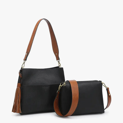 Lyla 2-in-1 Bucket Bag w/ Guitar Strap