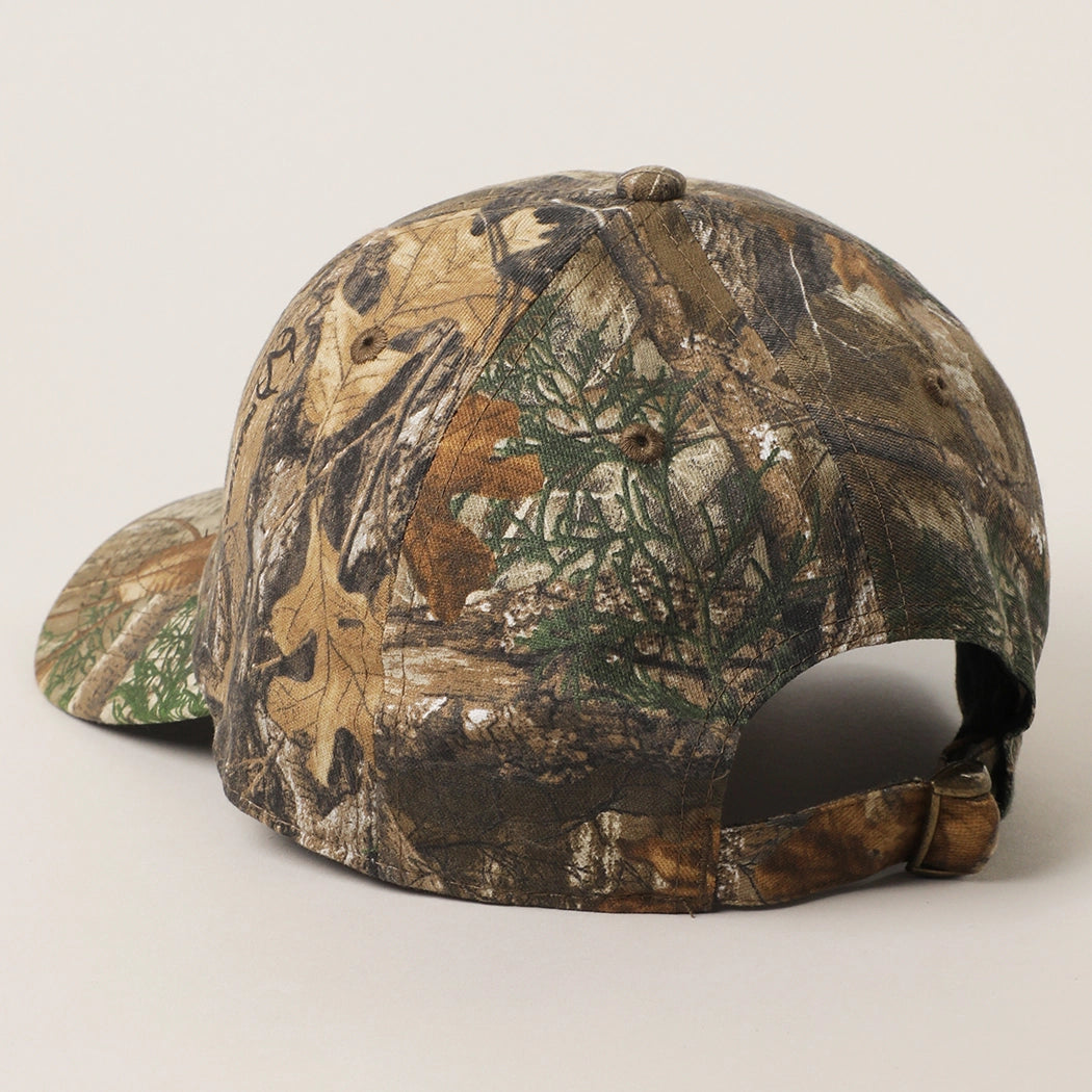 Flying Mallard Embroidered Camo Hat