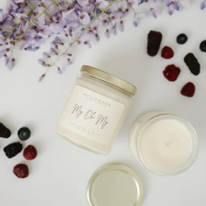 8oz Candles | MULTIPLE SCENTS | Hollowood Home + Candle