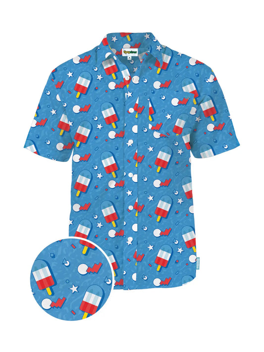 Patriotic Pops Hawaiian Shirt