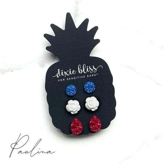 Paulina Stud Earring Set