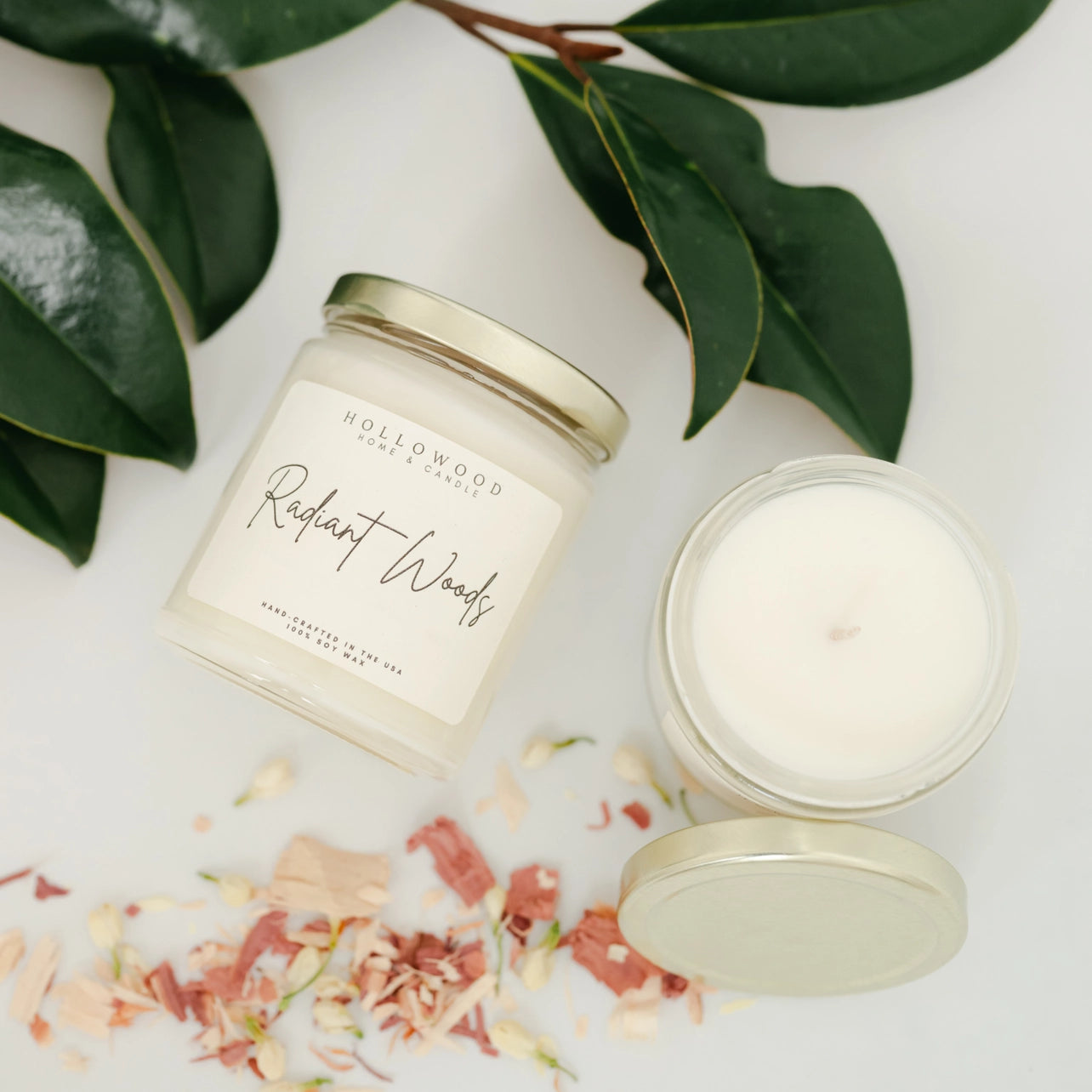8oz Candles | MULTIPLE SCENTS | Hollowood Home + Candle