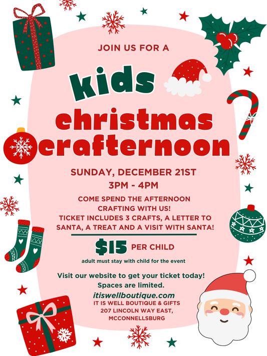 Kid's Christmas Crafternoon