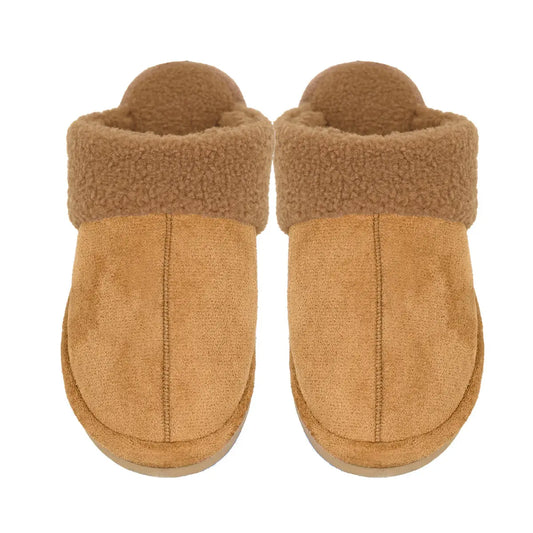 Fur Suede Sherpa C.C. Slippers