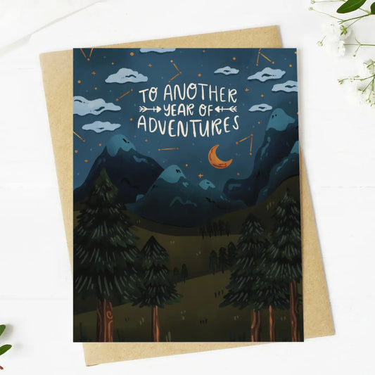 To Another Year of Adventures | GREETING CARD