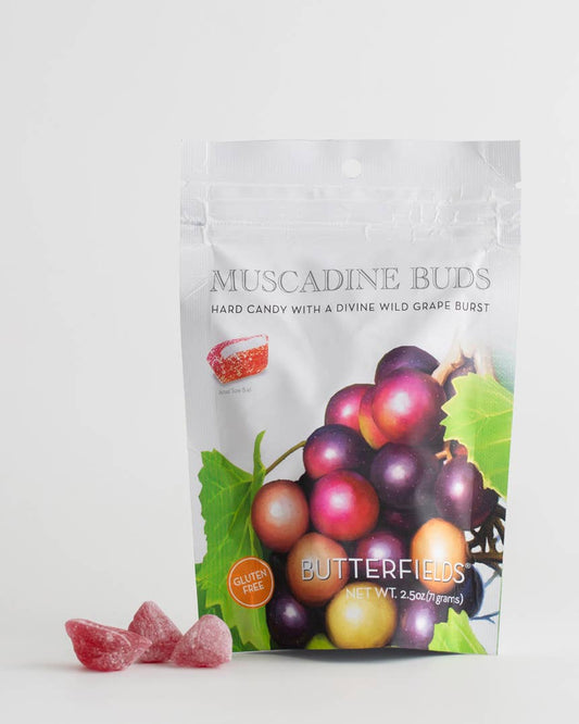 Musacadine Grape Buds by Butterfields Candy