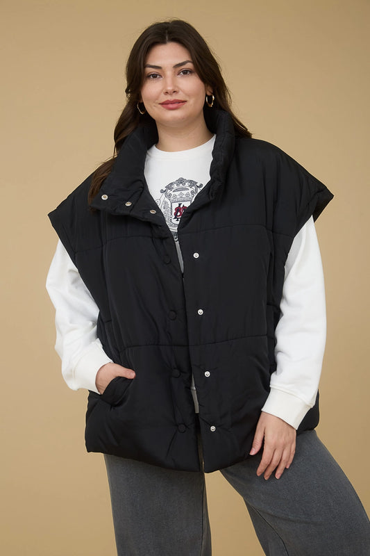 Allie Oversized Puffer Vest