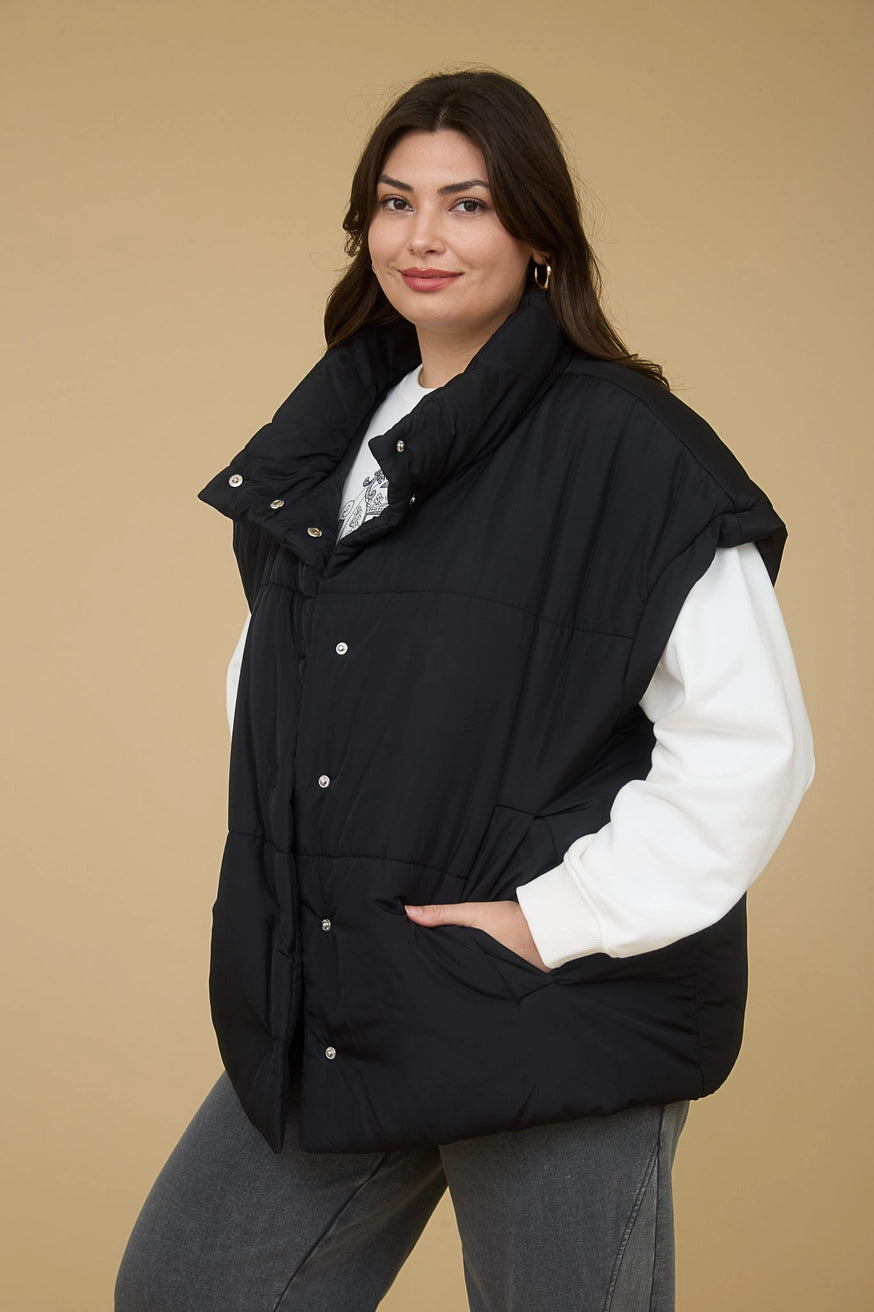 Allie Oversized Puffer Vest