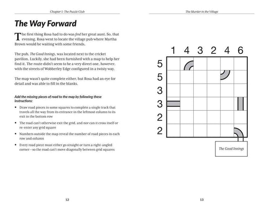 Murder Mystery Club Puzzle Book by Gareth Moore
