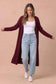 Hilary Open Duster Cardigan