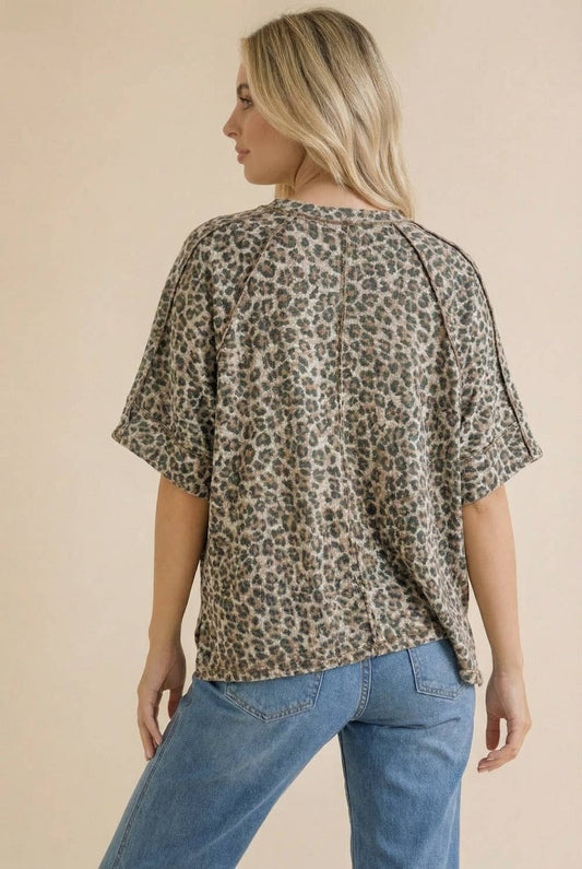 Sammie Leopard Top