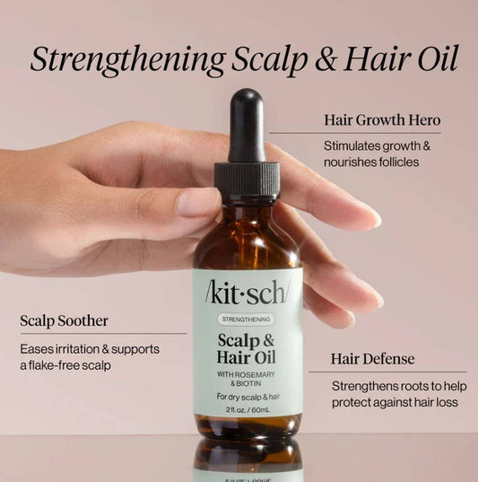 Strengthening Hair & Scalp Oil | KITSCH