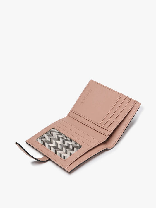 Bessie Canvas Wallet with Slip Closure