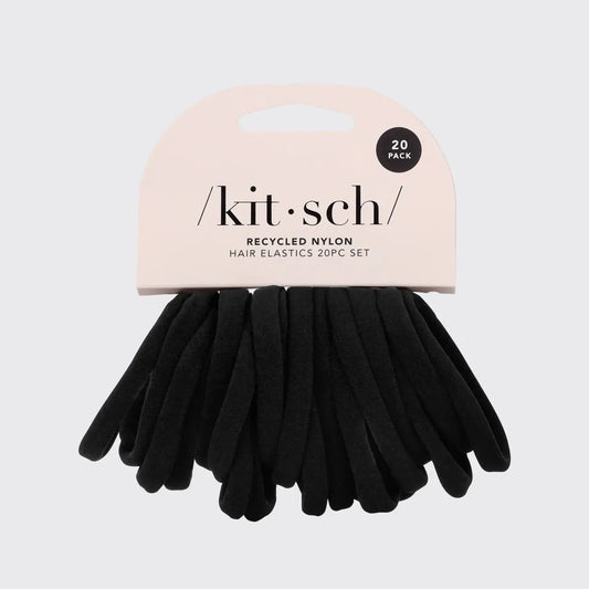 KITSCH Nylon Hair Elastics | MULTIPLE COLORS