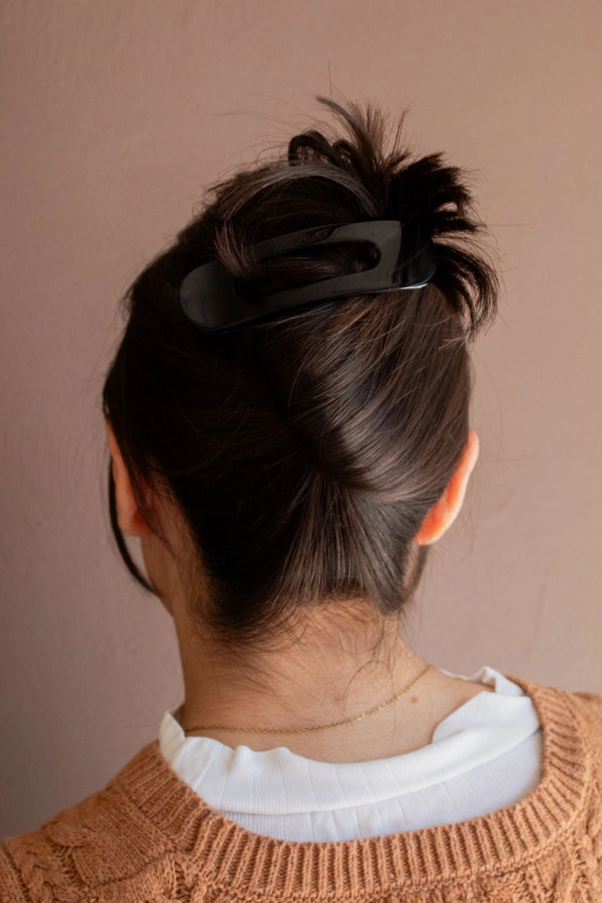 Glossy Flat Claw Clip | Multiple Colors