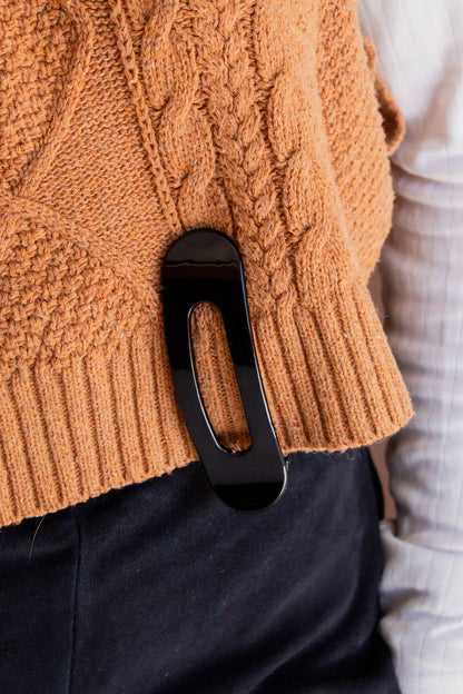 Glossy Flat Claw Clip | Multiple Colors