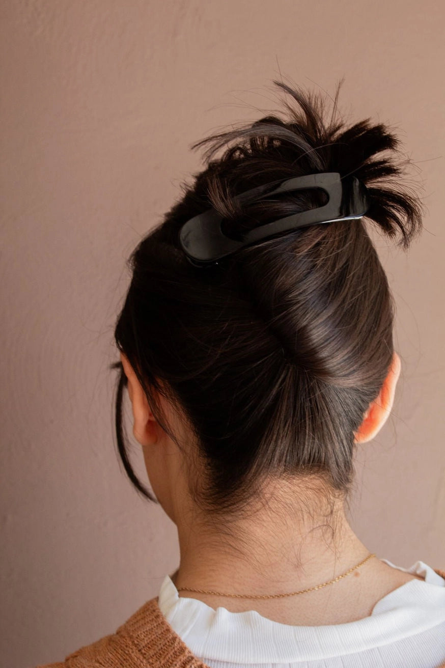Glossy Flat Claw Clip | Multiple Colors
