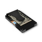 Black Aluminum GRID Wallet