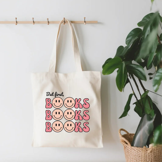 But First, Books Tote Bag