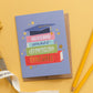 Grad Book Stack | GREETING CARD