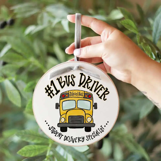 #1 Bus Driver Ornament