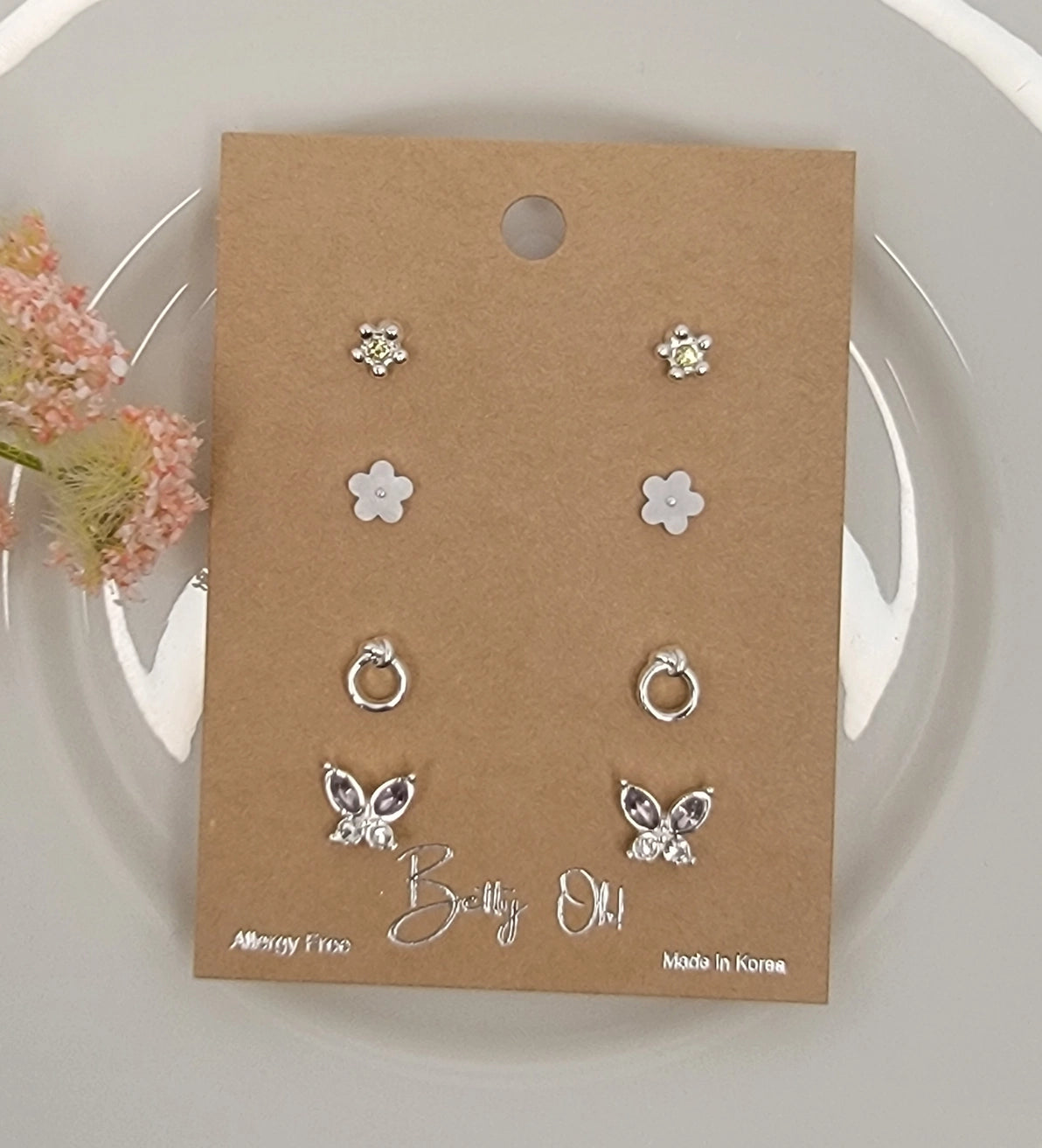 Brookie Stud Earring Set | MULTIPLE COLORS