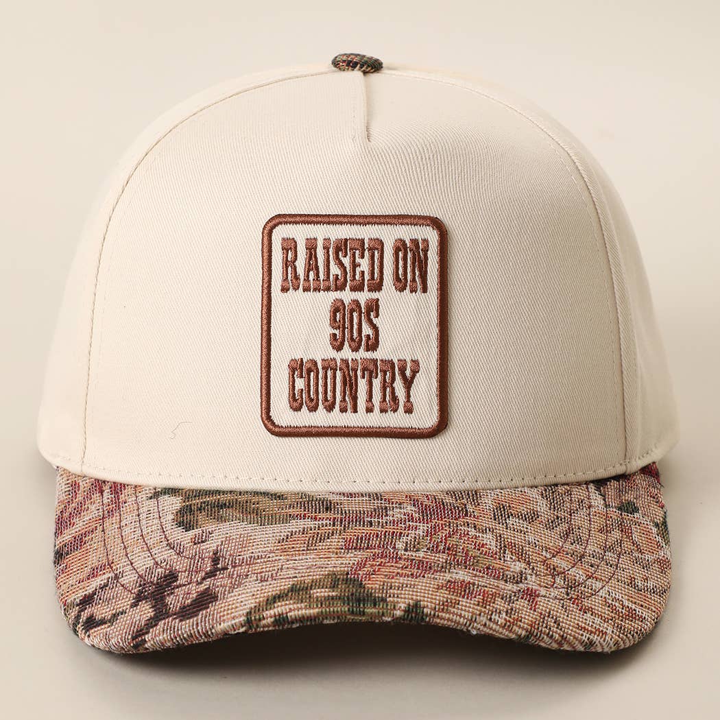 Raised on 90s Country Trucker Hat