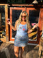 Presley Stretch Denim Skirt