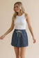 Rowan Chambray Skort