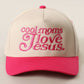 Cool Moms Love Jesus Embroidery Trucker Hat | MULTIPLE COLORS