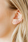 Clara Cross Screwback Stud Earrings